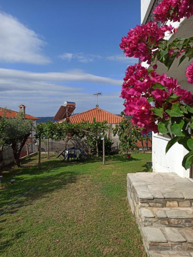 Dora'S House Comfortable Apartment With A Yard And View Pyrgadikia Luaran gambar