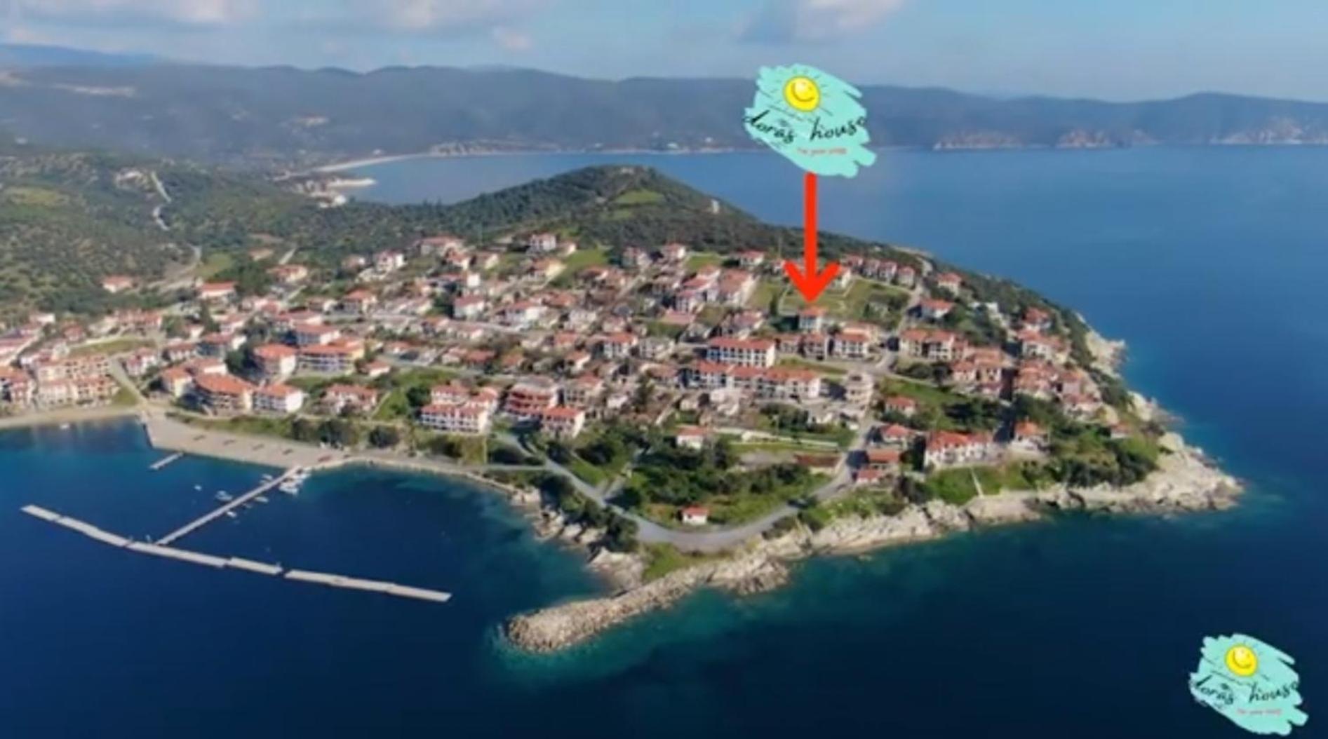 Dora'S House Comfortable Apartment With A Yard And View Pyrgadikia Luaran gambar