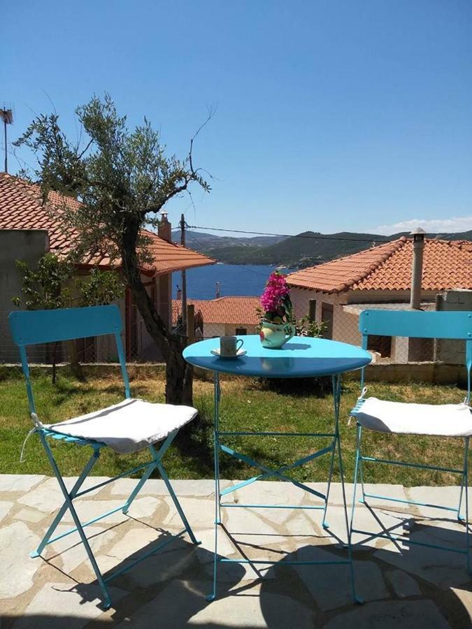Dora'S House Comfortable Apartment With A Yard And View Pyrgadikia Luaran gambar